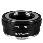 Адаптер K&F Concept для объектива M42 на Fuji X-mount KF06.390
