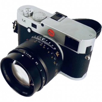 Объектив 7Artisans 75mm f/1.25 Leica M-Mount Чёрный