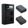 Аккумулятор Powerextra для Fuji NP-W126 2шт + зарядное устройство FJ-NPW126LCD-B