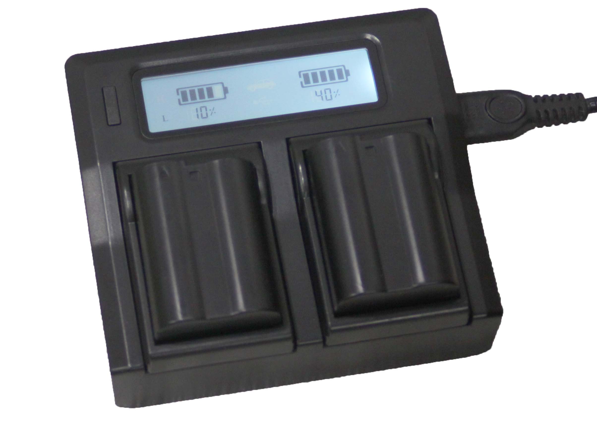 Двойное зарядное устройство для аккумуляторов Nikon EN-EL15