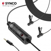 Петличный микрофон SYNCO Lav-S6D двойной