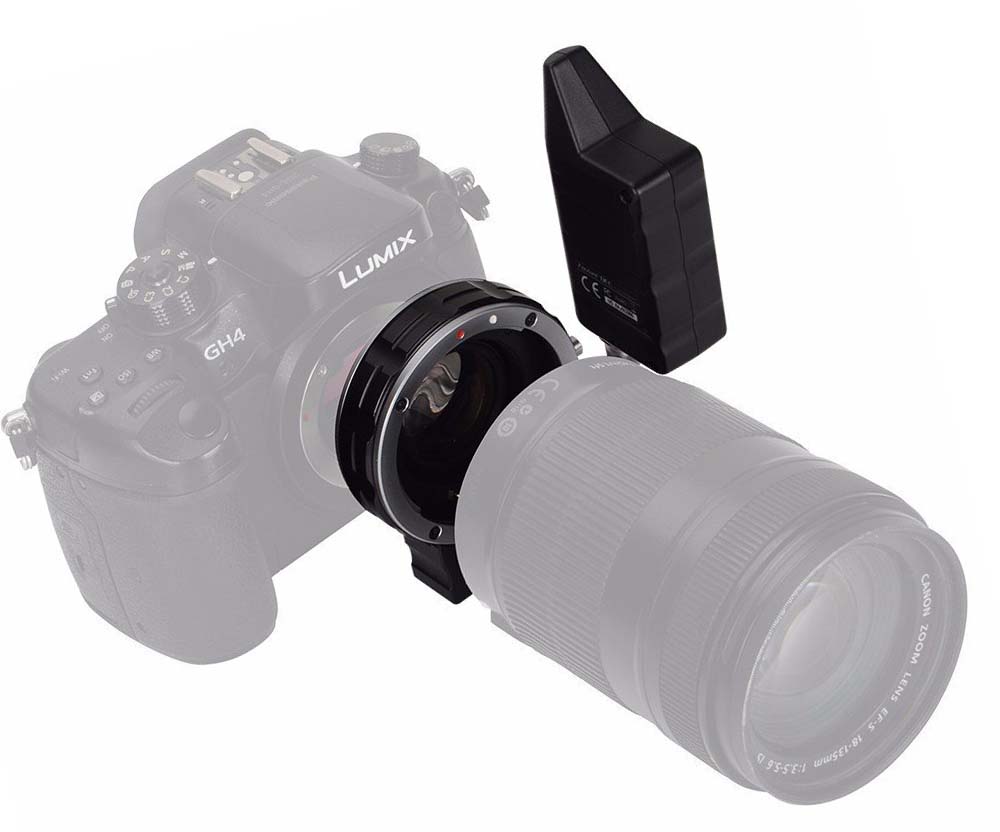 Aputure DEC LensRegain адаптер объективов Canon EF/EF-S на Micro 4/3