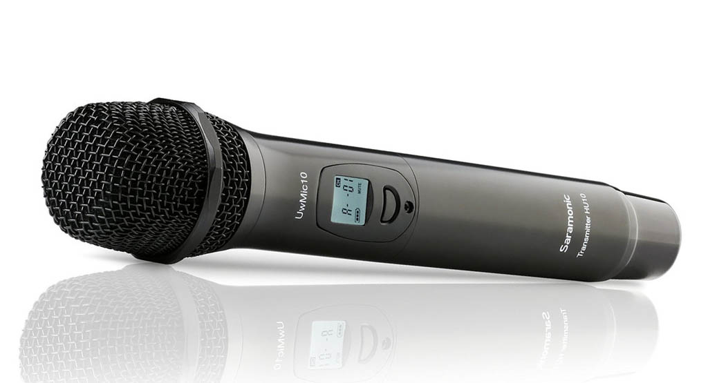 Репортёрский микрофон Saramonic HU10/HU9 для радиопетлички UwMic10/UwMic9