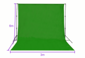 Хромакей зеленый E-Image MB36 3x6м  