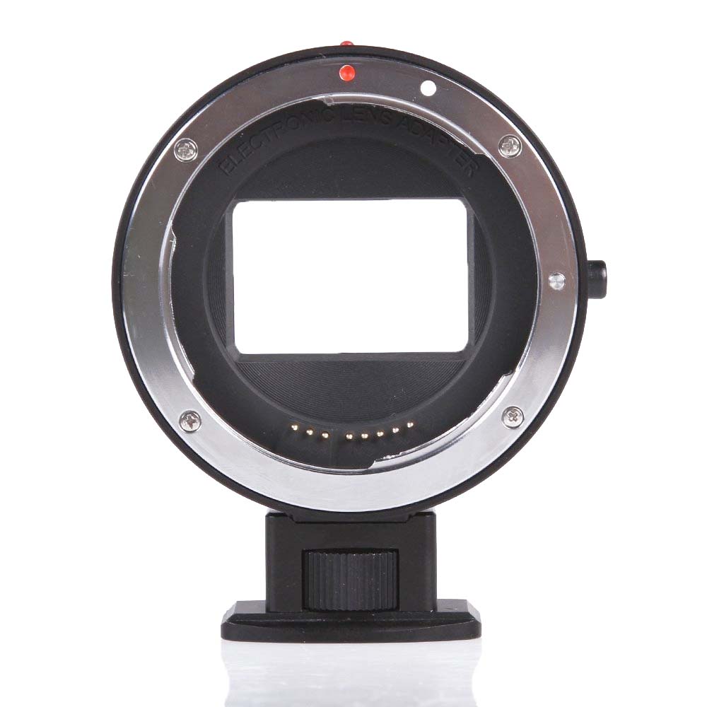 Адаптер Fotga для объективов Canon EF/EF-S на байонет Sony E-mount с автофокусом (с подставкой)