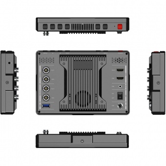 Накамерный монитор 7" Lilliput Q7-12G 12G-SDI/HDMI ультра-яркий