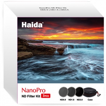 Набор светофильтров Haida NanoPro MC ND 0.9 1.8 3.0 77мм