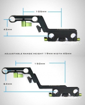 Адаптер Lanparte 15 mm offset Z clamp