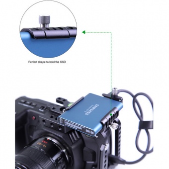 Крепление LanParte SSD-T5C для SSD Samsung T5